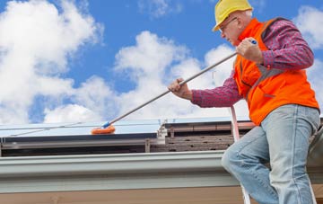 Shenley Fields soft wash roof cleaning
